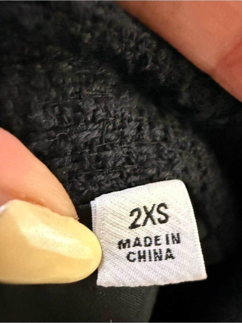 Aritzia Babaton Black Frances Jacket size XXS - Picture 9 of 9